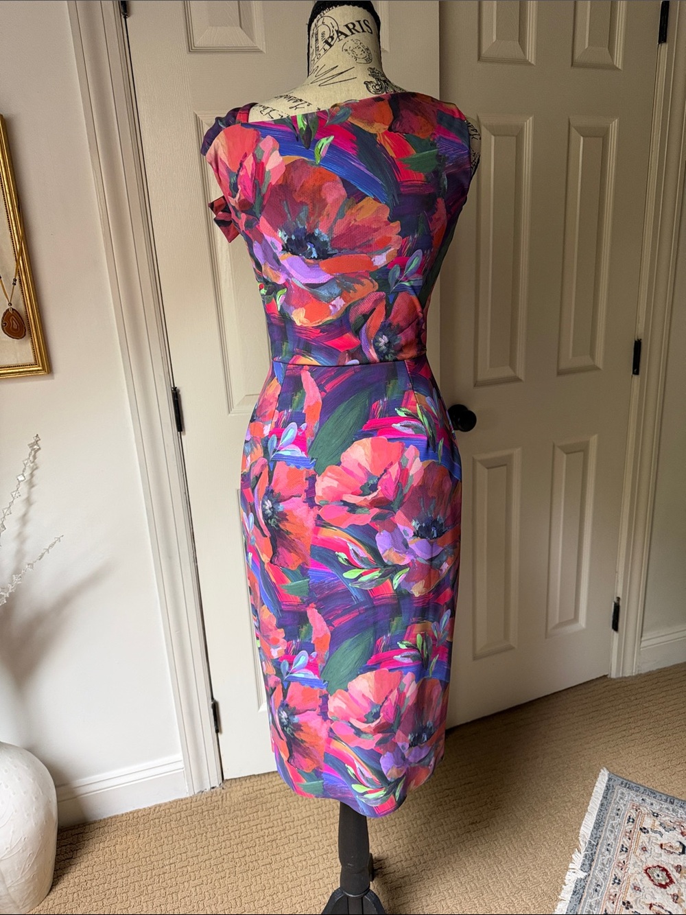 Chiara Boni One Shoulder Floral Dress - Multicolor - Picture 9 of 16